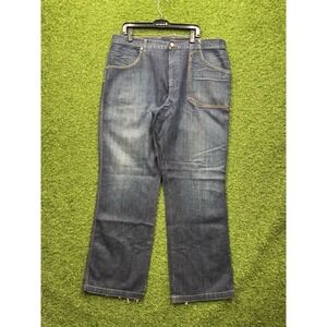 Nike Blue Ribbon Sports Jeans Mens 38 Baggy Skater Denim 90s Y2K BRS Jordan